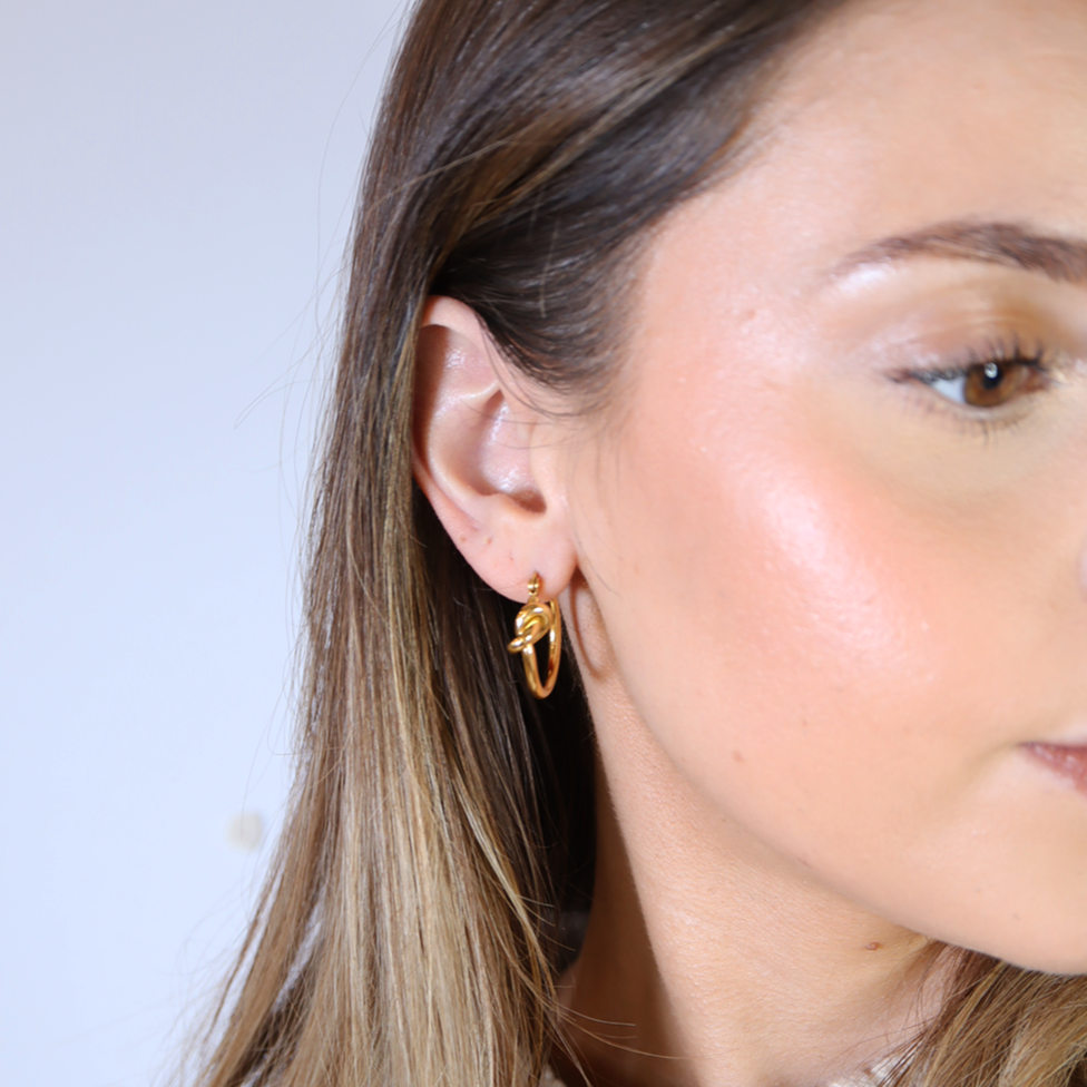 Tie The Knot Hoops