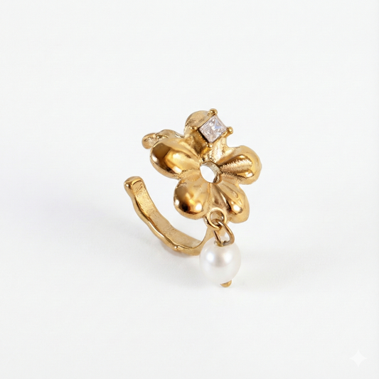 Blooming Beautiful Ear Cuff