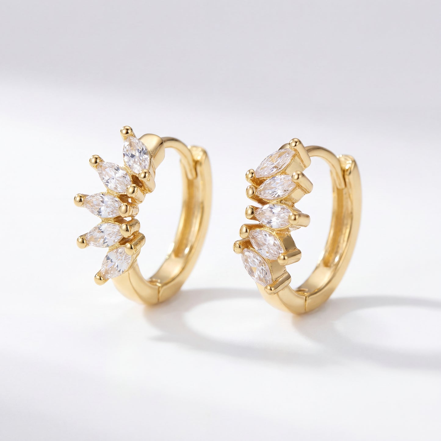 Glistening Girl Hoops
