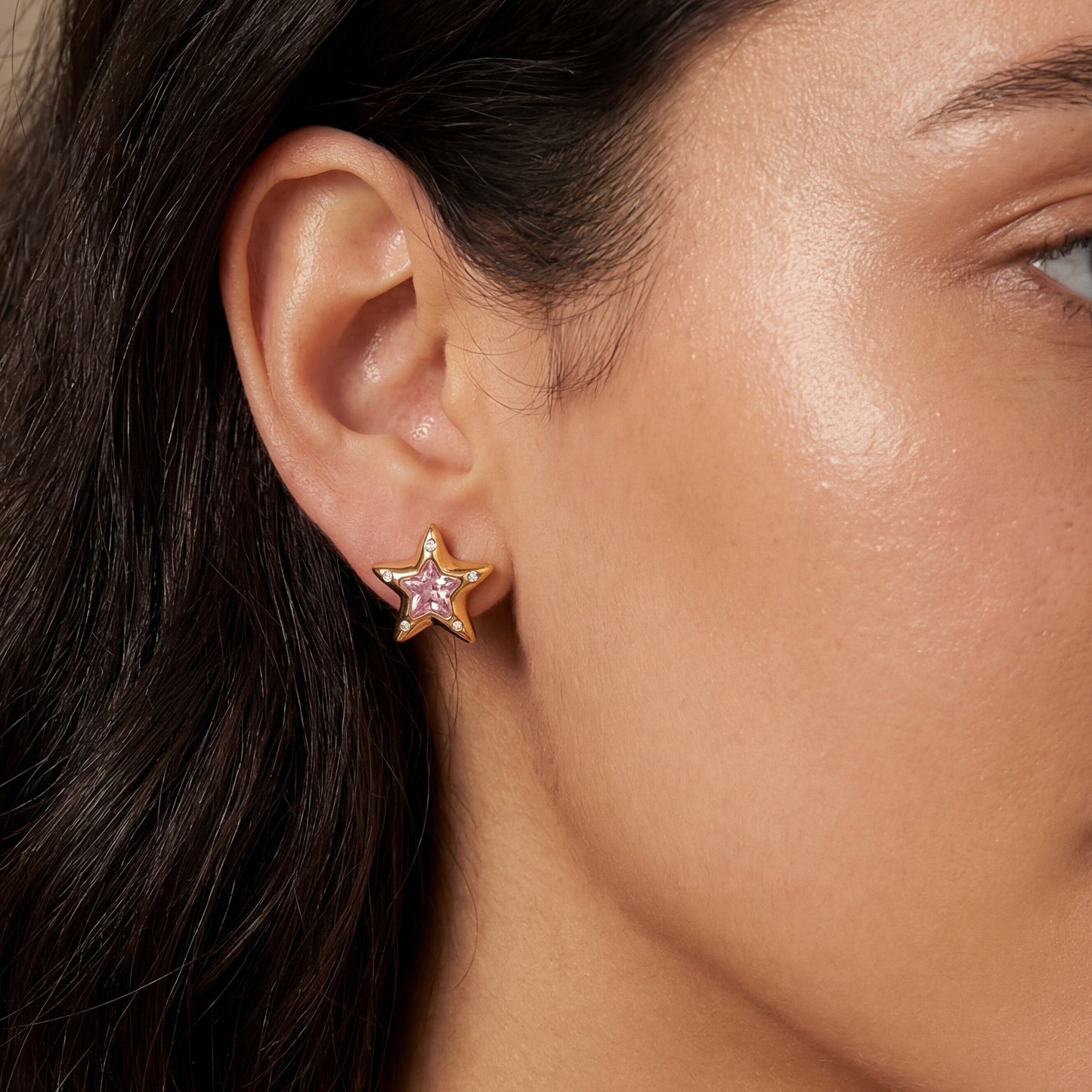 Starry eyed studs