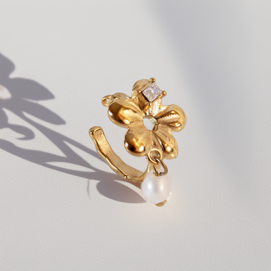 Blooming Beautiful Ear Cuff