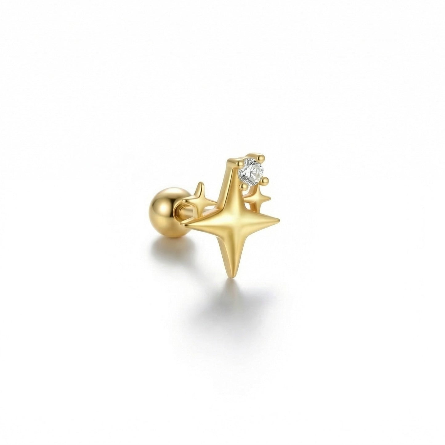 Shooting Star Helix Earring