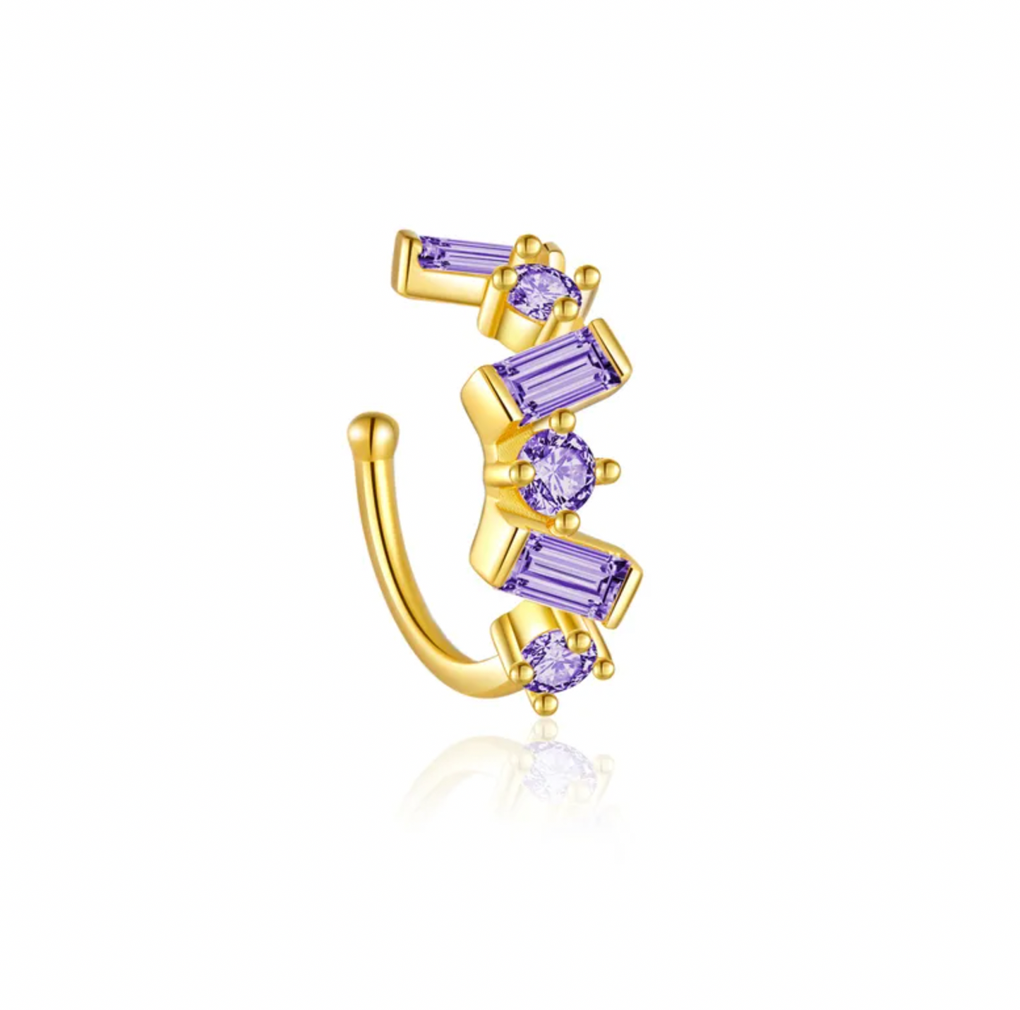 Violet Spell Ear Cuff